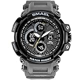 ⌚Brisk-Fairy Herren Digitale Uhren Sport digitaluhr analog Armbanduhr Militär mit Wecker Laufen große Anzeige Digitaluhren für Herren Cool Sportuhr Wasserdichte militärische Uhren