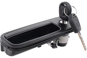 Bohaner Mango de portón trasero con cerradura para VW Golf 4 Polo Lupo 6X1 6E1 6N Caddy III Sharan Transporter T5 T6 1H5 1J1 1J6827565B