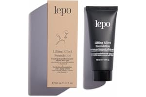LEPO | Fondotinta Effetto Lifting N. 31 con Estratto di Centella Asiatica e Vitamina E, Per una Pelle Radiosa e Tonificata