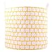 MINENE STORAGE BASKET Yellow Cloud (LARGE) FABRIC STORAGE, PATTERN STORAGE