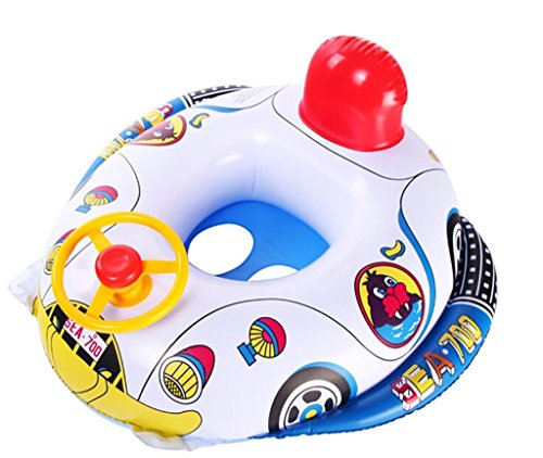 Preisvergleich Produktbild Inflatable Car Schwimmen Baby-Float Sitz Boot