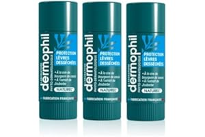Dermophil Indien Protection Lèvres Desséchées Bio Stick Lot de 2 x 4 g + 1 Offert