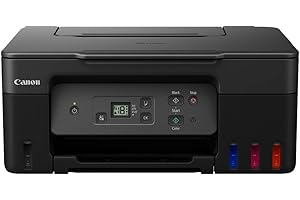 Canon Série PIXMA G2570 - Imprimante, Copieur et Scanner MegaTank pour la Maison Tout-en-Un avec Écran LED | Connectivité USB | Imprimante Canon pour la Maison