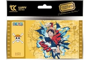 Cartoon Kingdom - Golden Ticket One Piece - Monkey D Luffy - 3760375863033
