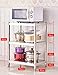 Produktbild Küchenregal ZCJB 3-Tier Microwelle Ofen Regal Lagerung Rack Edelstahl Landung Drei Schichten Ofen Rack Regal (größe : L70*W45*H90CM)