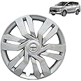 PRIGAN Wheel Cover for Toyota INNOVA Old 15 Inch Silver Wheel Cap (Available in 15 Inch) (Set of 4 Pcs) (Press Fitting) Model- IDTEC Silver-15
