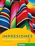 Impresiones A1: Kursbuch + Arbeitsbuch + 2 Audio-CDs by Varela Navarro Montserrat, Olga Balboa Sánchez