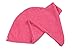 Sinland Microfibre Ultra Absorbent Twist Hair Turban Dry Cap Bath Head Wrap Hair Wrap Cap Hair Drying Towel 25cm x 65cm Dark Pink