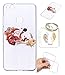 Produktbild Hülle Huawei P10 Lite TPU schutz silikonhülle, Weihnachtsgeschenke niedlichen cartoon bild transparent handy Hülle für Huawei P10 Lite + schlüsselanhänger (* / 64) (2)