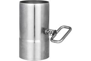 OTOfire Stove Pipe Set Chimney Pipe, Straight Chimney and Elbow Pipe 2 Pcs