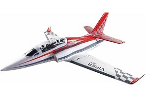 Amewi AMXFlight Viper Hpat Jet Avión teledirigido EPO, PNP, Rojo y Blanco