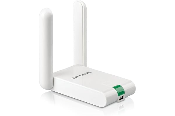 TP-Link TL-WN822N 300Mbps High Gain Wireless N USB Adapter, Stronger Coverage with High-Gain External Antenna, Boost Wi-FI Coverage and Surfing Experience