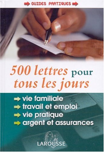 couverture de : 500 lettres pour tous les jours