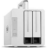 TERRAMASTER D2 Thunderbolt 3 Professional-Grade Alloggiamento per Disco Rigido Esterno a 2 vani RAID 0/RAID1/JBOD Alloggiamen