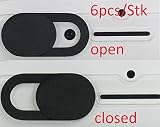  khevga Webcam Cover Cámara Protectora en Juego de 6 de protección de privacidad para Laptop iPhone MacBook PC cámara