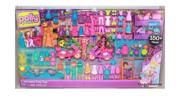 polly pocket 150 piece set