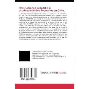 Restricciones de la UEE a establecimientos Pecuarios en Chile.: Caso Carnes Exóticas Tipo Ratites