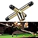Produktbild xinzhi Brücke Kupfer Snooker Pool Queue Kreuz Billard Kopf Anschrauben Rack Halter Rest