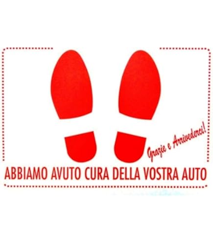 Tappetini Usa E Getta Per Auto - 25 Pezzi In Carta Per Proteggere I Pavimenti Da Pioggia E Sporco - Foto 11