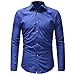 Produktbild Herren Hemd, Malloom® Herren Hemd Fashion Solid Pure Color Herren Casual Langarm Shirt Top Bluse