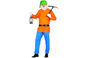 FIESTAS GUIRCA Disfraz de Enano Hombre Adulto Talla L 52-54