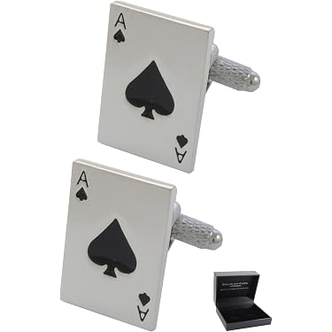 Gemelli Uomo "I Love My Dad" Cuore Rosso E Argento – In Ottone Con Scatola Regalo – COLLAR AND CUFFS LONDON