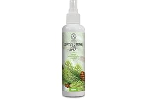AROMATIKA TRUST THE POWER OF NATURE Swiss Stone Pine Aroma Spray with Natural Swiss Stone Pine Essential Oil 250ml - Room Mist - Air Freshener - Coniferous Scent - Christmas Aroma - Home Scent - Pillow & Linen Spray - Relaxation
