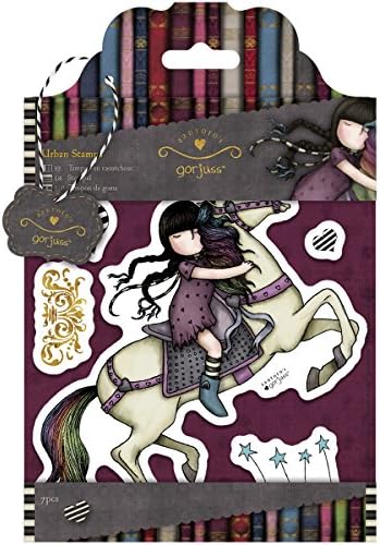 Simply Gorjuss The Runaway Urban Stamps, Pack of 7, Multi-Colour