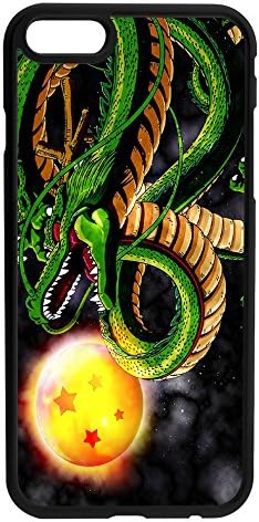 Dragon Ball Dragon and 4 Star Ball Rubber Bumper Hard Back Phone Case Cover for iPhone &amp; Samsung's (iPhone 5/5s/SE)