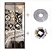 Produktbild DYR Mesh Magnetic Screen Door, Haspe Keep Fly Moskito Out Full-Frame-Magnete mit Self-Seal Easy Öffnen und Schließen Design-h 85x200cm (33x79inch)