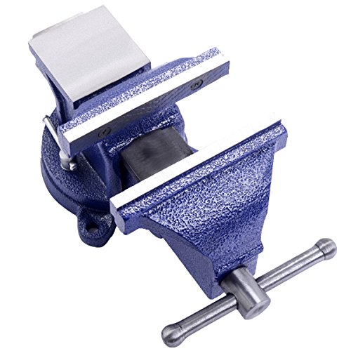 Schraubstock Amboss 360° drehbar Drehteller Werkbank Werkbankschraubstock 150mm- 8,5kg - 6