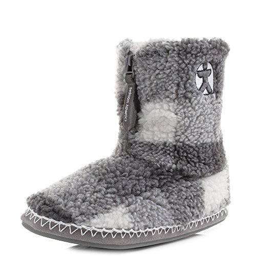 mens slipper boots size 9