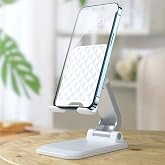 Coverzone Foldable Stand Business Model ABS + Silicone Material Tablet Smartphone Stand Desktop Stand Foldable C