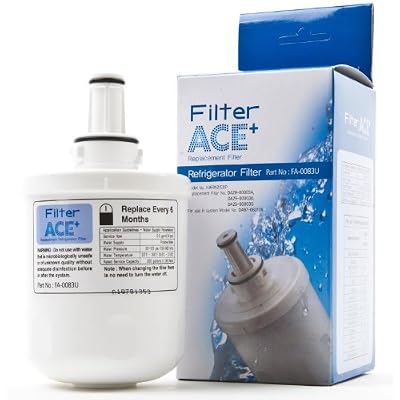 ACE+ Filtre à eau remplacer Samsung Aqua-Pure Plus DA29-00003G / HAFIN2/EXP / DA29-00003F / HAFIN1/EXP / DA29-00003B filtre frigo - Replacement Refrigerator Filter