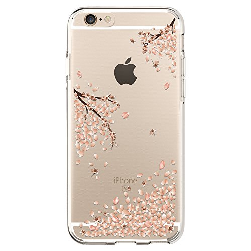 iPhone 6S Case, SpigenÂ® iphone 6 case cover [Liquid Crystal Shine] [Blossom] iPhone 6s Case with [Laser Precision Design] and Premium Clarity for for iPhone 6 (2014) / 6S Case (2015) - Blossom (035CS21219)