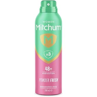 Revlon Mitchum Women Triple Odor Defense 48HR Protection Deodorant Stick and Antiperspirant Pure Fresh, Dermatologist Tested, 41 g (Pack of 1) - View 8