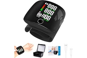 ADDLIVE Handgelenk Blutdruckmessgerät Digital, Blutdruck Messgerät Handgelenk mit LCD-Bildschirm, Automatische Handgelenk Blutdruckmessgeräte mit 99x2 Lesespeicher, Automatische Sprachausgabe
