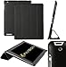 Price comparison product image Invision® iPad 2 iPad 3 & iPad 4 Smart Case Cover, Superior Design Features, Magnetic Auto Wake/Sleep Function, Quality PU Leather, Recommended by "Which" Magazine (iPad 2 3 4 Black)