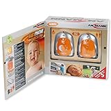 ANSMANN 5070073 Babyphone Barcelona strahlungsarm zur optimalen Funkübertragung Sender mit Nachlicht - 3