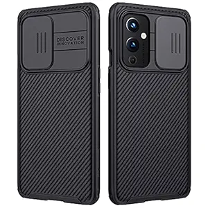 Nillkin Oneplus 9 Case, CamShield Series Case with Slide Camera Cover, Slim Stylish Protective Case for Oneplus 9 - Black