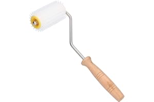 HERCHR Honey Extractor Uncapping Needle Roller,Beekeeping Roller,Beekeeping Bee Comb Honeycomb Spinner Honey Uncapping Needle Roller Uncapper Extractor Tool for Beekeeping Tool