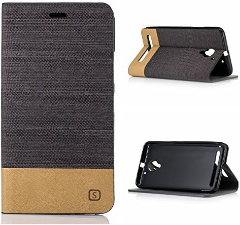 Voguecase® For Lenovo Vibe C2,(Sailing Series-brown)Slim Fit Protective PU Leather Case Cover with Flip Card Slots + Free Universal Screen-Stylus
