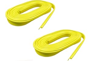 GENERIC Caravan Awning Rail Protector Strips 12M (Yellow White Dirt Black Streak Protection) (2 x 12M Strip Yellow)