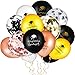 Produktbild Yaomiao 45 Stücke Graduation Latex Ballons Konfetti Ballons Gold Silber Schwarz Rose Gold Graduation Balloon Dekoration für Abschlussfeier