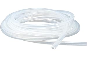 Antrella Tube en Silicone Flexible Qualité Alimentaire 3mm ID x OD 5mm épaisseur de 1mm tuyau d'eau transparent 10 mètres