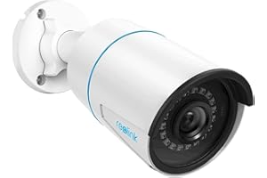 Reolink 5MP Caméra de Surveillance Extérieure PoE, Caméra IP Extérieure avec Détection Personne/Véhicule, Etanche IP67, Time Lapse, Vision Nocturne IR 30m, Support Audio et Carte microSD, RLC-510A