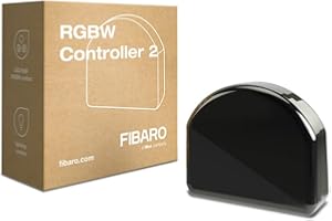 FIBARO FGRGBWM-442 Micromodule pour RGBW Z-Wave +, Noir