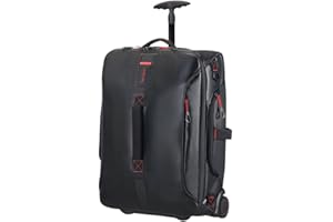 Samsonite Paradiver Light - Torba Podrózna na Kólkach 55/20 Strict Cabin, 55 cm, 48,5 L, Czarny (Black)