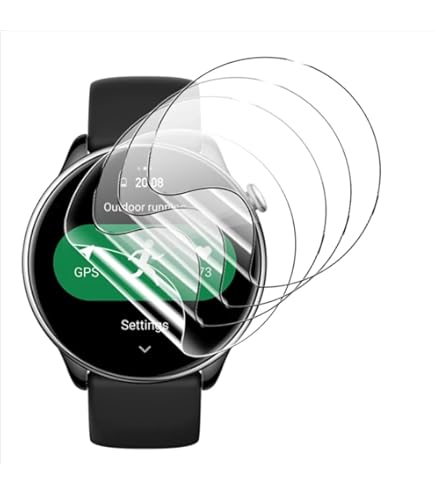 Pack 6 Pellicole Protettive Premium Per XIAOMI AMAZFIT GTS - Anti Graffio E Oleorepellenti - Foto 4