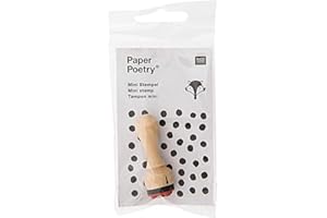 LUCK AND LUCK Mini tampon bois 'Rico Design - Paper Poetry' Renard